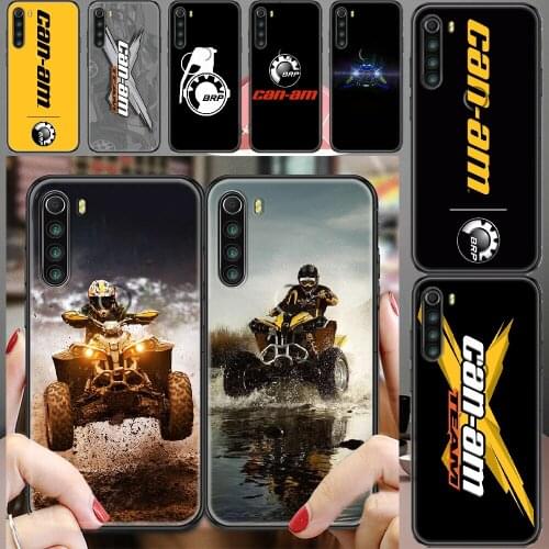Can am team car logo Phone case For Xiaomi Redmi Note 7 7A 8 8T 9 9A 9S K30 Pro Ultra black silicone funda fashion cell cover