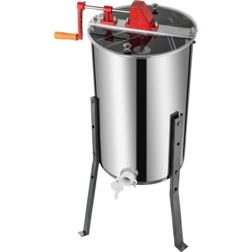 Honey Extractor Europe Stock Free Tax Brand New Large 3 Frame Stainless Steel Manual Honey Extractor