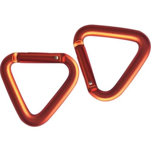 500pcs Carabiner Outdoor Camping Hiking Keychain Snap Clip Hook Kettle Buckle Carabiner Accessories Strong