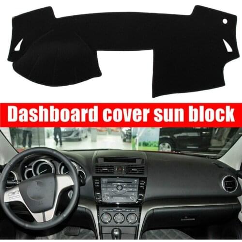 Car Dashboard Cover Dash Mat Dash Pad Carpet For Mazda 6 GH 2008-2013 Sun protection anti - slip anti - uv