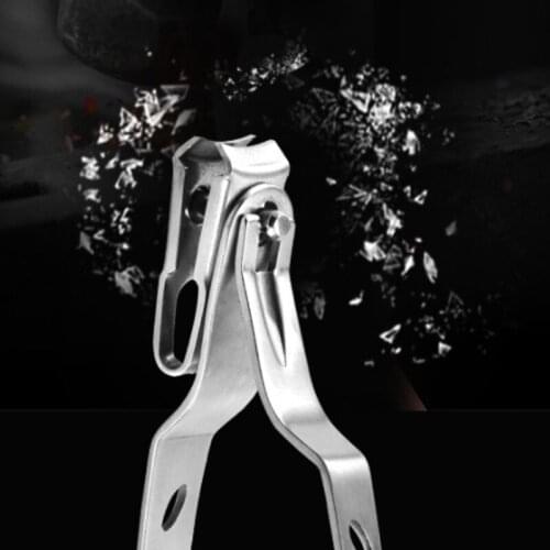 Nail Toe Clipper Cutter Trimmer Scissor Stainless Steel Manicure Pedicure Tool