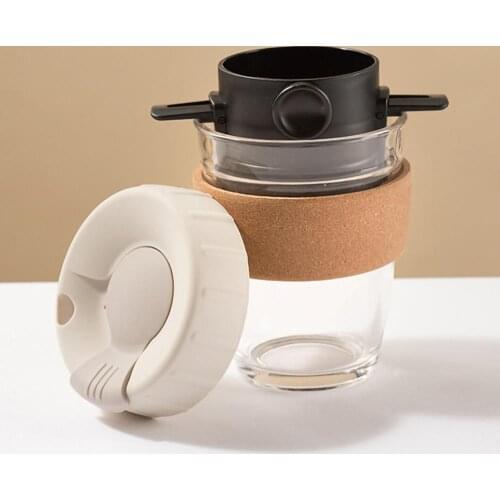 Portable Reusable Hand Drip Coffee Filter Cup for Home Office Travelling Business Espresso Caffe Americano Coffee Maker Dripper
