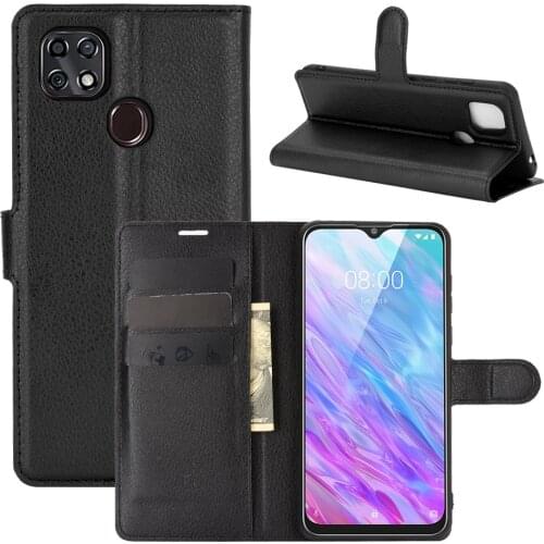 Fashion Wallet PU Leather Case Cover For ZTE Blade 10 Smart/Blade 20 Flip Protective Phone Back Shell With Card Holders