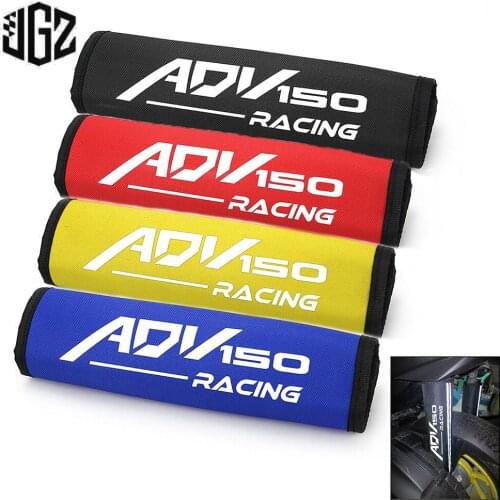 Washable Motorcycle Shock Absorber Reflective Strip Protector Wrap Fabric Velcro Cover for HONDA ADV 150 All Years Accessories