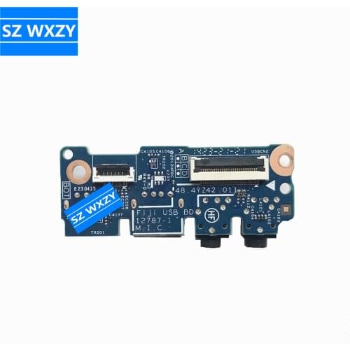 Original For HP ProBook 450G1 450 G1 455 G1 Audio Jack USB Port Board 48.4YZ42.011 12787-1 100% Tested Fast Ship
