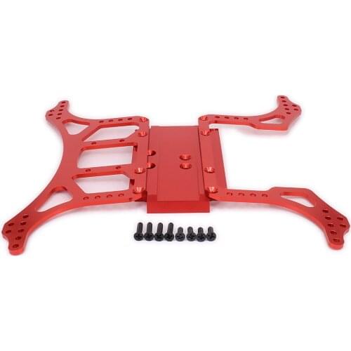 1Set DIY Chassis Frame Alloy Aluminum Axial Ax10 Ax30505/Ax30504 Upgarde For 1/10 Rc Car Scale Rock Crawler N10211 Hopup Parts