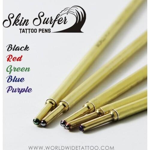 Saltwater Brass Skin Sufer Pens/Skin Surfer Pen Holder