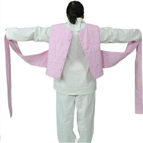 Stay in bed new style torso safety vest restraining garment prevent fall bed prevent accidental slide front fall secure belt bre