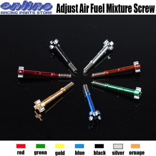20 pcs CNC Easy carburetor Adjustable Fuel Mixture Screw For Motorcycle Atv Dirt Bike Keihi FCR MX Carbs Motor 4 Stroke