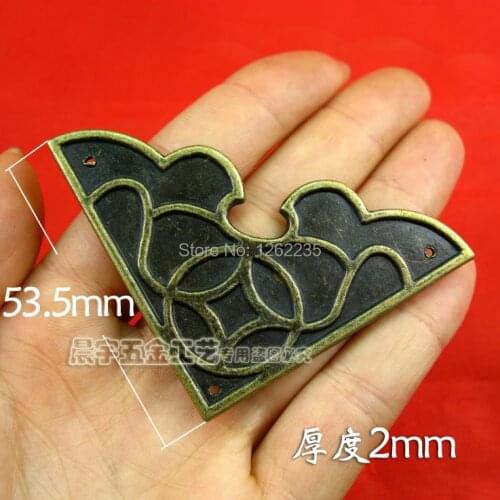 53.5 * 53.5mm Coins to spend boxer FURNITURE big box Corner Jewelry boxes decorated Corner Wholesale