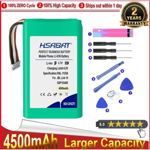 HSABAT 0 Cycle 2300mAh Battery for PHILIPS AB1050GWMT AB1050FWMX Xenium X116 X125 X126 X128 E103 E106 E255 High Quality Battery