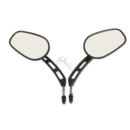 8mm Rearview Side Mirrors For Harley Sportster Touring Dyna Street Bob FXDB Fat Bob FXDF Fatboy Motorcycle Accessories