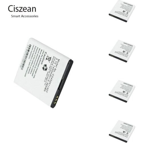 Ciszean 5x 3.7V 1450mAh Replacement Li-ion Battery C545051145T For BLU D050L D050U D070 D352L batteries