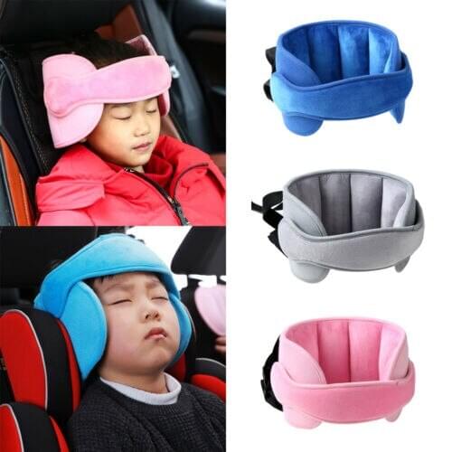 Baby Child Head Support Stroller Buggy Pram Neck Pillow Car Seat Belt Sleep Safety Strap Headrest Car Neck Pad Travel Pillow