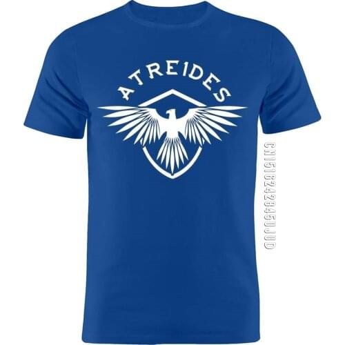 Pure Cotton Unisex T Shirt House Atreides Eagle I Shall Not Fear Silhouette Artwork Gift Man Birthday Gift Top Tee Shirts