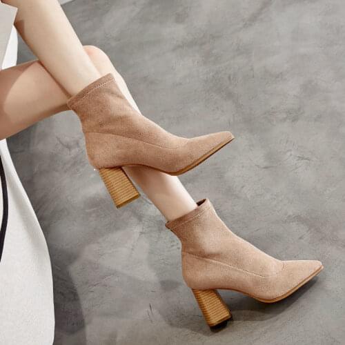 Женские высокие ботинки Komanliss China At AliExpress