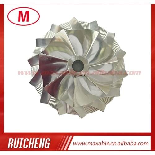 S400 69.00/99.01 mm 7+7 blades high performance turbocharger billet/milling/aluminum 2618 compressor wheel