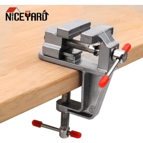 NICEYARD Flat Table Vise Pliers Toggle Clamp Workbench Vise Quick Positioning Fixture Screw Type 30MM Maximum Opening