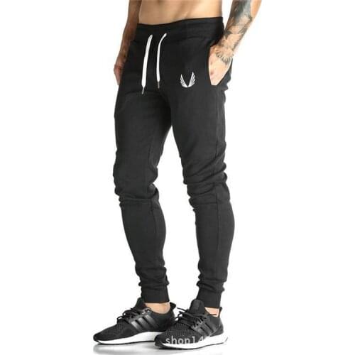 Mens sports pants in Europe and the United States exercise leisure running fitness tights