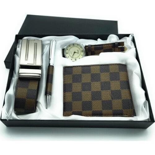 Gift Box set mens watch wallet pen and set graduation