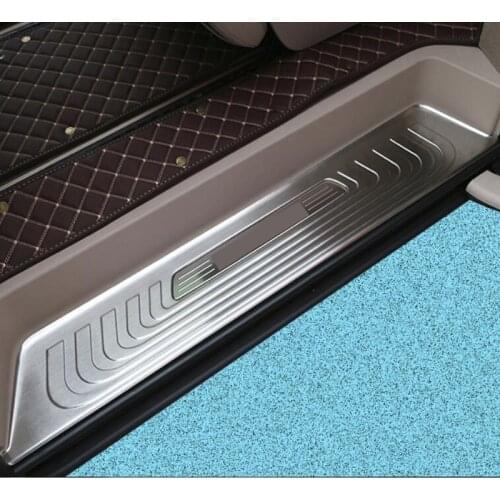 Stainless Steel Interior Car Door Sill Scuff Plate Car For Benz V-CLASS V200 V220 V250 V260 W447 Vito Metris Valente 2014-2019