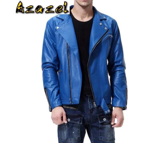 New Mens PU Leather Jacket For Men Fashion Outerwear Male motorcycle Jacket Casaco Masculino Casual Coat Male zipper Clothing