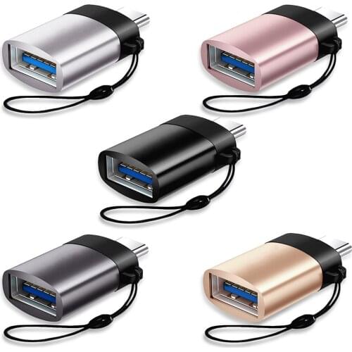 Leiouser Type C To USB 3.0 OTG Cable Adapter Converter U Disk Compatible for for Sam-sung Ga-laxy Hua-wei Xiao-mi MacBook Device