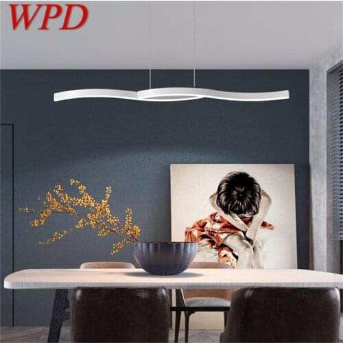 WPD Pendant Lights with Remote Control Dimmable 220V 110V Modern Fixtures Decorative For Home Dining Room Restaurant