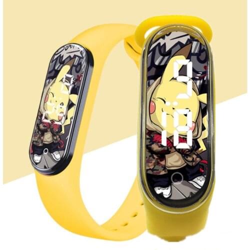 2021 Silicone Watch Cartoon Dial Kids Watches for Boys Girls Students Digital Children Watch LED Electronic Sport Watch Relogio