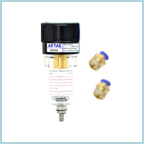 AF2000 Pneumatic Parts Air Filter Accessory Source Treatment Unit for Compressor Oil water separation