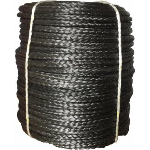 Free shipping 12mm x 500m synthetic winch rope cable line UHMWPE rope sailing rope for ATV UTV 4WD OFFROAD
