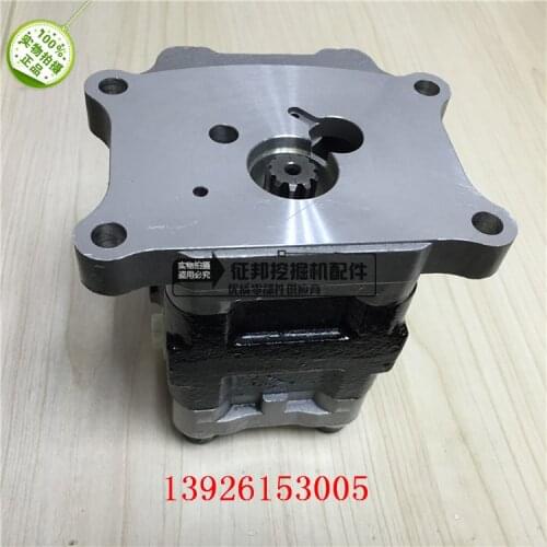 Excavator Parts PC50MR-2/55/56 Gear Pump Pilot Pump Tail Pump Hydraulic Pump Plunger Auxiliary Low Pressure Pump