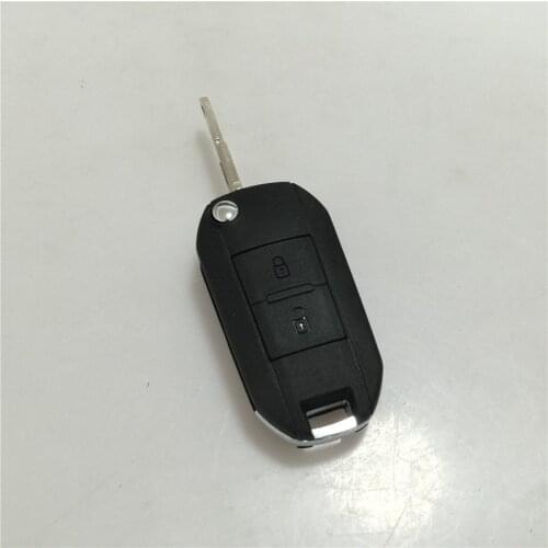 For Dongfeng Peugeot 207 car key 206 307 for the Citroen C2 remote control modified folding key shell free shipping