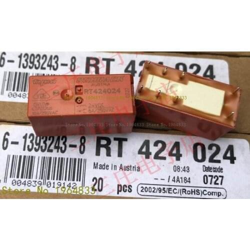 8 RT424012 RT424024 115F-2C-12V/24V-10A