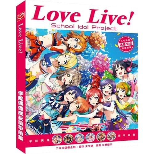 Love Live Art Book Anime Colorful Artbook Limited Edition Collectors Edition Picture Album Paintings