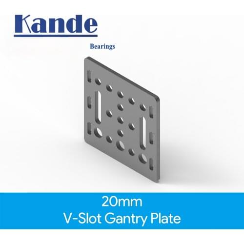 Kandebearings OpenBuilds V-Slot Gantry Plate - 20mm