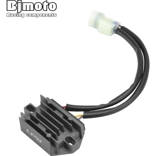 BJMOTO 12V Motorcycle Metal Voltage Regulator Rectifier For Suzuki RMZ250 2010-2017 RMZ450 2008-2017 Husqvarna TC250R 2012-2013
