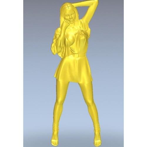 New 3d model STL relief for cnc format NUDE WOMEN--2