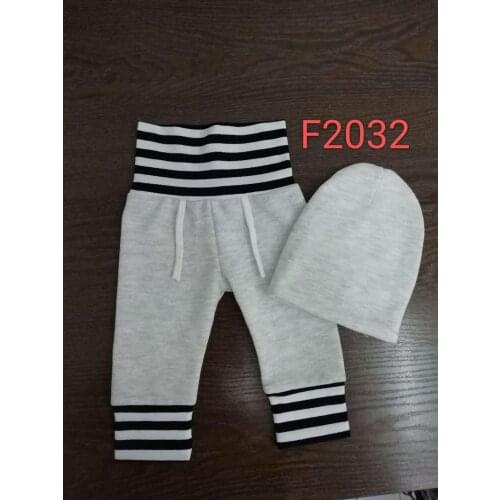 Newborn light grey pants +hats 50pcs wholesale