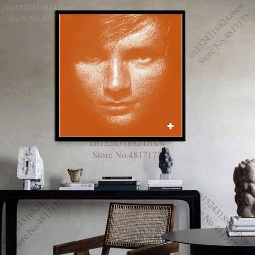 Ed Sheeran Poster Rapper Singer Music Album Divide X Wembley Edition Canvas Painting Wall Art Posters and Prints Home Decor