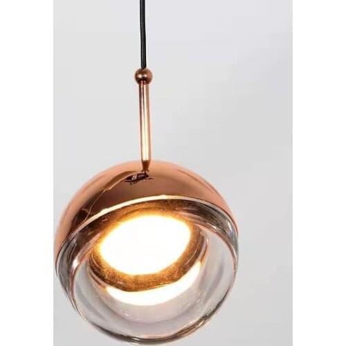 Simple Pendant Lamp Dining Room Light Bedroom Lamp Living Roon Lighting Glass Ball Fashion Lamp