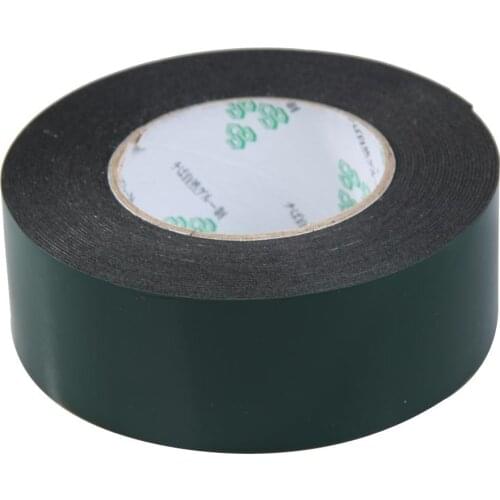SOSW-Multifunction Black Sponge Foam Double Sided Adhesive Tape (50mm*10m)