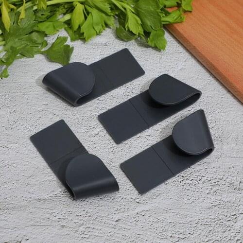 Convenient Black Pot Pan Lid Storage Holder Utensil Cooking Rack Kitchen Tool for Home