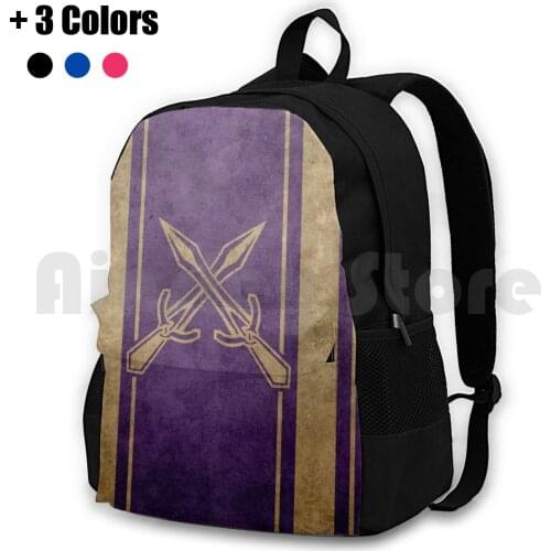 Riften Banner-Skyrim Outdoor Hiking Backpack Waterproof Camping Travel Skyrim Elder Scrolls Elder Scrolls Riften Thieves Guild