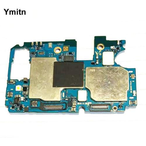 Ymitn Unlocked With Chips Mainboard For Samsung Galaxy A20 A205F SM-A205F Motherboard Flex Cable Logic Boards