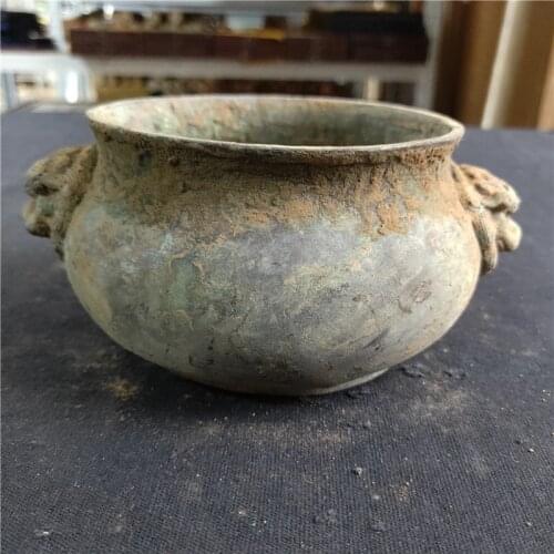 China old bronze collection comes from rural bronze statues Incense burner/Holder Sandalwood Censer Incense Incensory