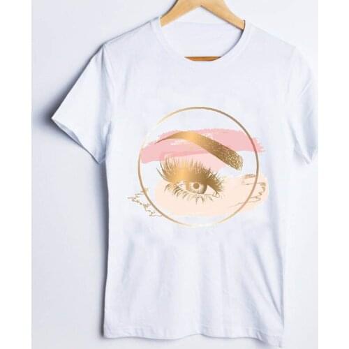 Tees for Women Print Aesthetic Beauty Short Sleeve 90s Fashion Ladies T Shirt Clothes Lady Tops Clothing Female T-Shirt