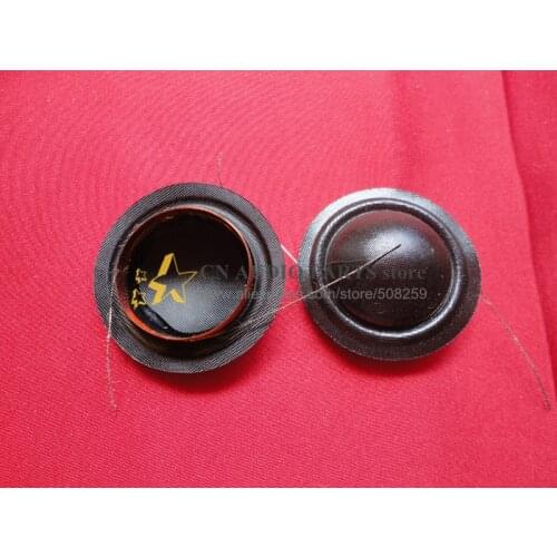 10 pieces ID: 19.43mm silk diaphragm dome 8 ohm Tweeters speaker voice coil -100% new