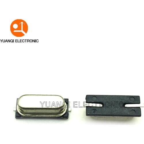 10PCS SMD HC-49S 27.000mhz 27MHz 20ppm 20pF quartz resonator crystal
