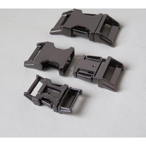 20Pcs/lot Wholesale Strong Metal Buckle Hardware For Pet Dog Collar Paracord Necklace Bracelet Garment Sewing DIY Accessory